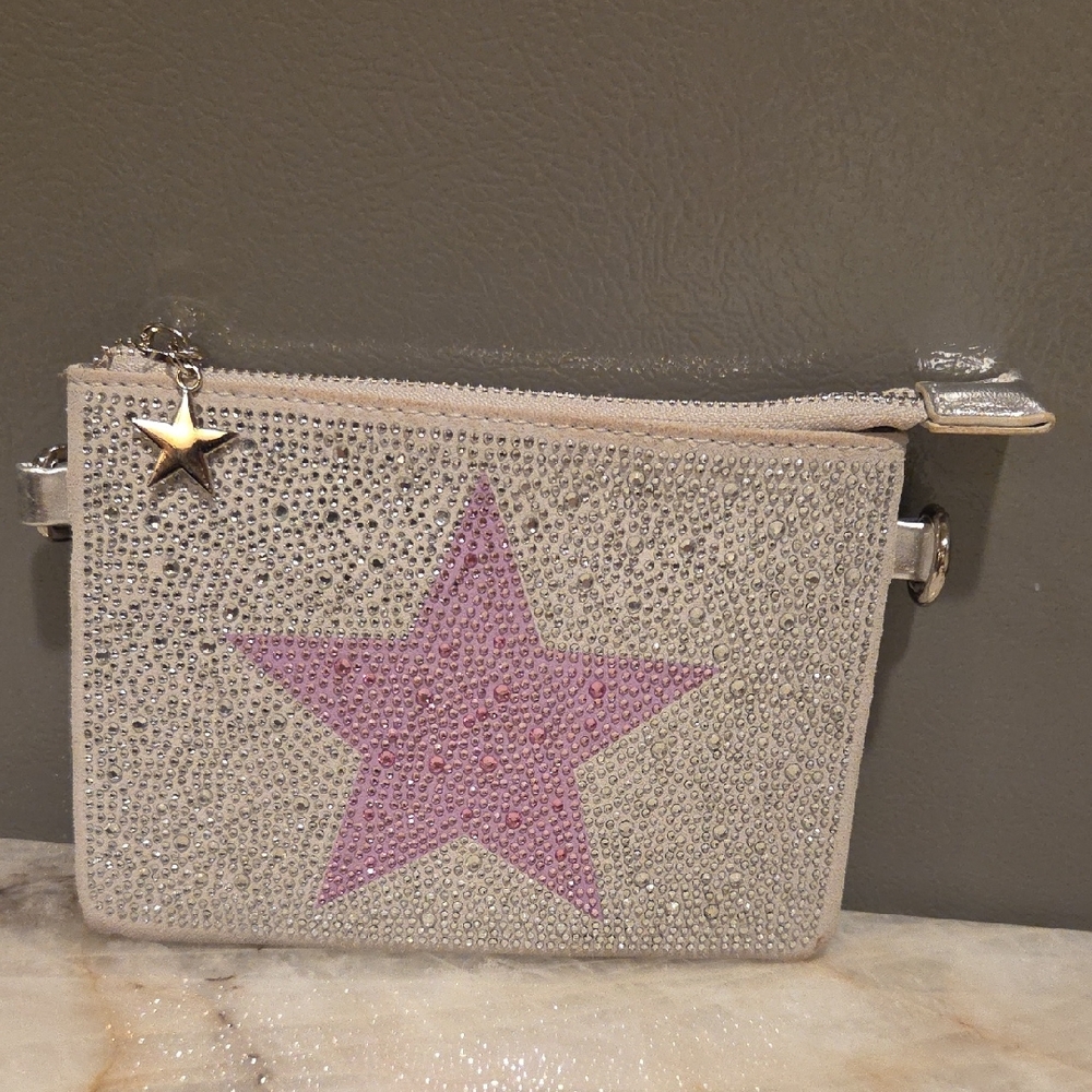 Vitage Havana Small Star Studded Clutch